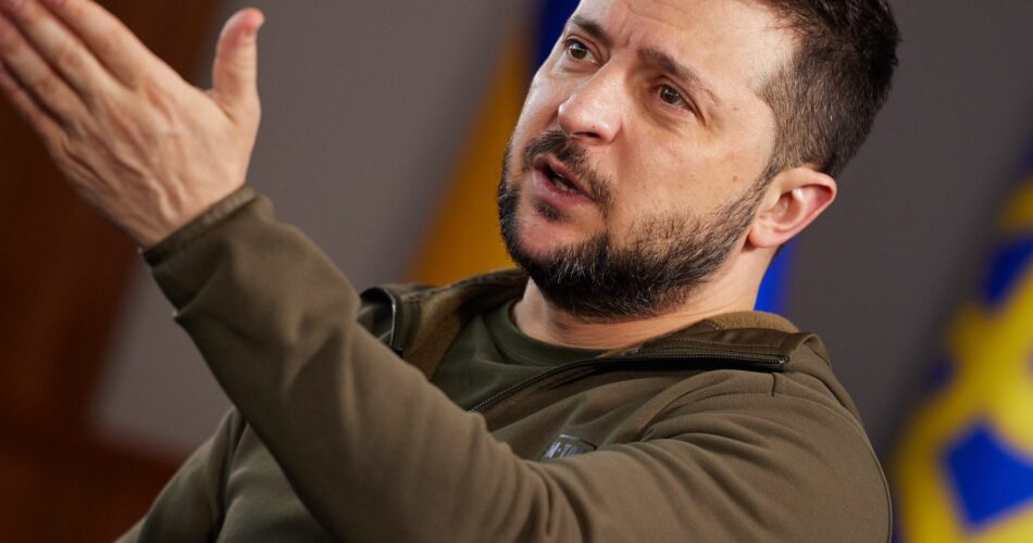 Volodymyr Zelensky président atypique