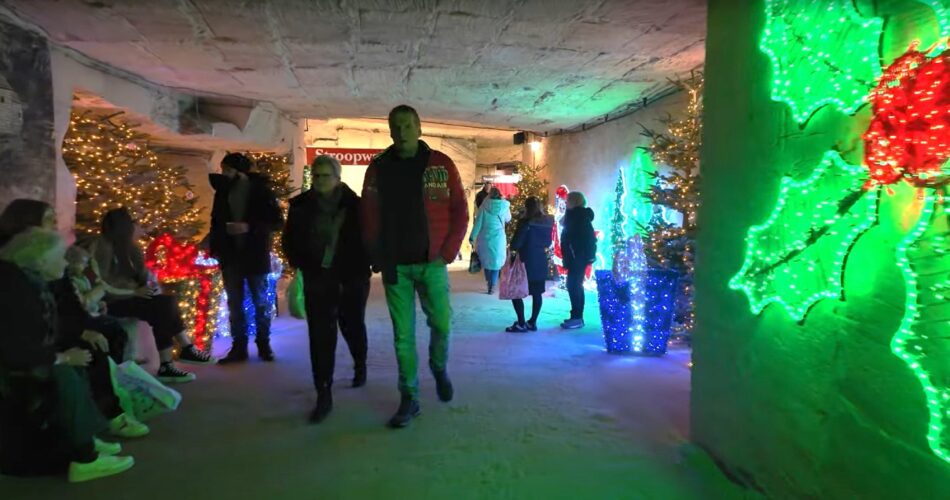 marché de Noël souterrain